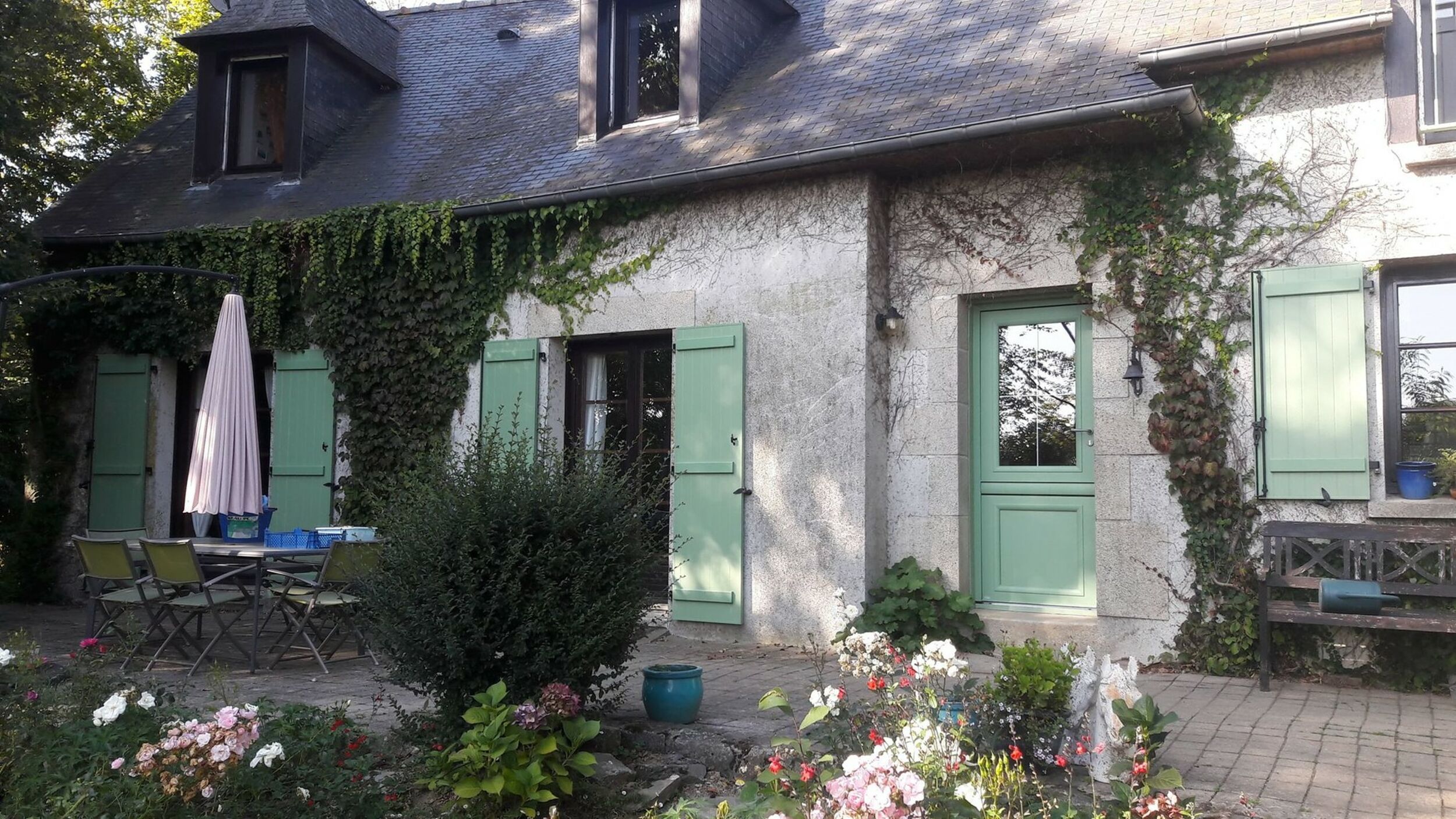 Porte d entrée porte fermière volets battants aluminium Loudéac